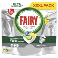 Kapsule do umývačky riadu Fairy Platinum lemon 100 ks