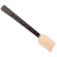 Náhradné diely pre elektrickú gitaru Paddle grif 2 pražce Hmatník palisander