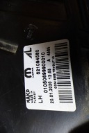 Fiat Doblo II LIFT reflektor light left front 521094580 stBDB original 2021