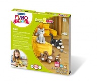 Sada Fimo Kids Form&Play Mačky 4x42 g Staedtler