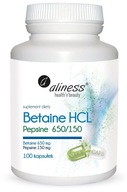 Betain HCL + Pepsin 650/150 Betaine Aliness