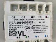module door control unit computer Mercedes GLC X253 C253 A2059002922