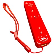 Wii Remote Nintendo Wii i Wii U czerwony pad kontroler RVL-036 oryginalnał