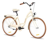 ЖІНОЧИЙ МІСЬКИЙ ВЕЛОСИПЕД 28 ЛЕГКИЙ РЕТРО ОРЛАНДО БЕЗКОШТОВНЕ ПОПОВНЕННЯ КОШИКА