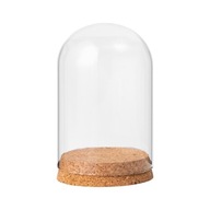 Cloche Bell Jar Display s kupolovým sklom 8 cm x 10 cm