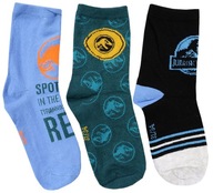 JURASIC WORLD ponožky ponožky 3-pack 27/30 R074A