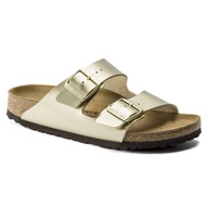 Klapki damskie Birkenstock Arizona BIRKO FLOR PROFILOWANE WYGODNE NA LATO