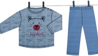Baby Bear Leon śliczna piżama piżamka 62-68 Defekt