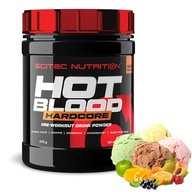 SCITEC HOT BLOOD HARDCORE 375g MOC MIĘŚNIE POMPA