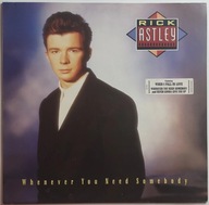 Winyl Rick Astley - Whenever You Need Somebody 1987 VG+