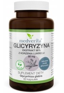 Medverita Glicyryzyna Ekstrakt 98% z Korzenia Lukrecji 50mg 60kapsułek