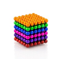 NeoCube mix 6 farieb - magnetická sada, 216 guličiek