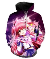 NOWA DZIECIĘCA BLUZA Z KAPTUREM Angel Beats