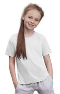 T-shirt dziecięcy Fruit of the loom bawełna ORIGIN biały na W-F rozmiar 164