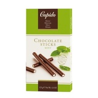 Cupido Chocolate Sticks čokoládové tyčinky s mätou 125g