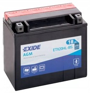 AKUMULATOR EXIDE YTX20HL-BS 12V 18Ah 270A P+ HARLEY DAVIDSON