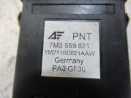 switch of the heating windows SEAT ALHAMBRA 7M395962