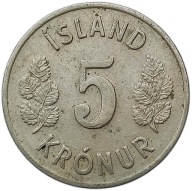 IZLAND 5 KRONUR 1969