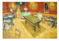 Drevené puzzle A3 van Gogh Nočná kaviareň