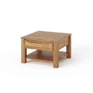 Konferenčný stolík drevený masív dub Elan 70x70 PRODUCENT
