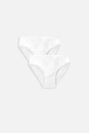 Dievčenské nohavičky 128/134 Biele nohavičky Figy pre dievčatá Coccodrillo WC4