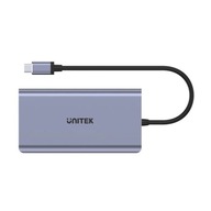 UNITEK HUB USBC 8V1 USBC 3.1, PD 100W, D1019B