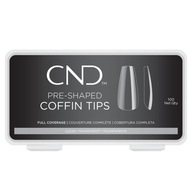 CND Tipy Predtvarované Coffin 100 ks
