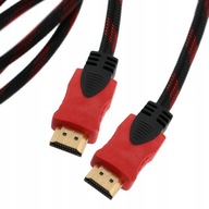 MIEDZIANY KABEL PRZEWÓD HDMI 2.0 4K 3D UHD 3M DVD