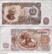 Bułgaria 1951 - 50 leva - Pick 85 aUNC