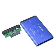 GEMBIRD OBUDOWA HDD/SSD USB 3.0 2.5'' SATA, ALUMINIUM, NIEBIESKA