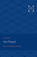 Vox Populi: Essays in the History of an Idea Boas