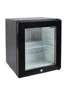 Chladnička hotelová minibar Saro, sklenené dvere, model MB 30 G