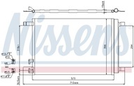 NISSENS 940319 Skraplacz, klimatyzacja