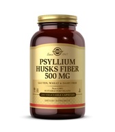 Solgar Psyllium Husks Fiber 500 mg 200 kapsułek BABKA PŁESZNIK BŁONNIK