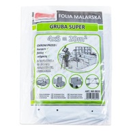 FOLIA MALARSKA SUPER GRUBA 4MX5M