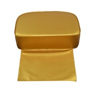 Poduszka podwyższająca dla dziecka na fotel fryzjerski w kolorze złotym