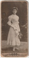 POZNAŃ. Portret kobiety. J. Engelmann. 1904