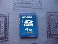 Karta pamięci SDHC Adata 4 GB klasa 4