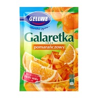 Gellwe Galaretka smak pomarańczowy 72g Food Care