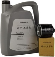 Syntetický olej Volkswagen OE Special G 5 l 5W-40 + FEBI OLEJOVÝ FILTER 030115561AN 30115561AB 0 3115561P