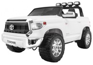 Toyota Tundra XXL dla dzieci Biały + Pilot + Bagażnik + LED + Audio + EVA +