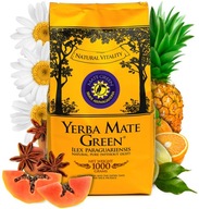 Yerba Mate Green Brave Ashwagandha Papaja Ananas 1Kg ekonomiczna1000 g