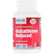 JARROW FORMULAS Glutathione Reduced Glutation Antioxidant 120 kapsúl