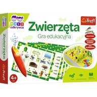 Zwierzęta gra edukacyjna TREFL