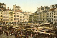 Warszawa Rynek 1890r -Reprodukcja 4443