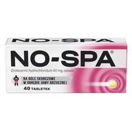 No-Spa 40 mg na ból brzucha 40 tabletek