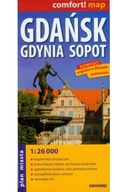 Gdańsk Gdynia Sopot 1: 26 000 mapa