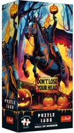 TREFL PUZZLE 1000 ELEMENTOV HALL OF HORROR JAZDEC BEZ HLAVY 12+