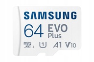KARTA PAMIĘCI SAMSUNG EVO+ 64GB micro SD 130MB/s