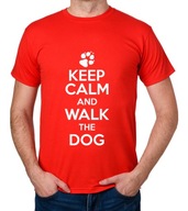 koszulka KEEP CALM AND WALK THE DOG prezent